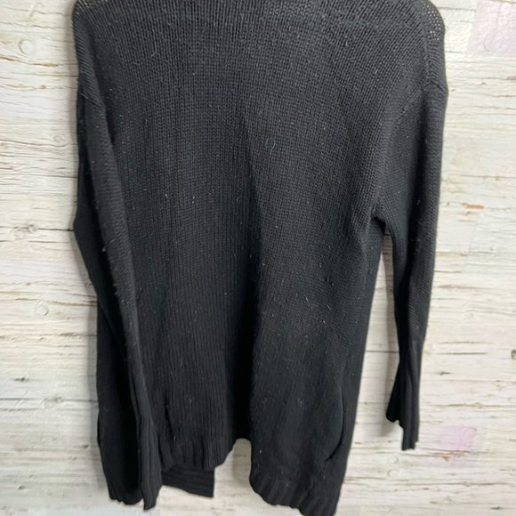 7 for all mankind black cardigan sweater size small - Picture 9 of 9